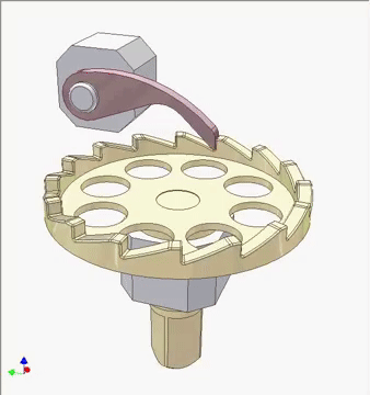 Anti Reverse Ratchet Wheel